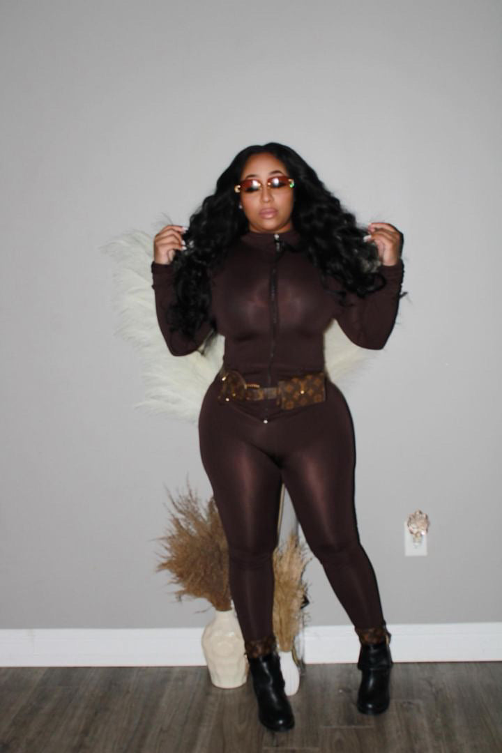 Pretty Brown Chill Set