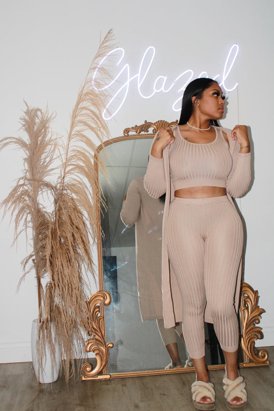 3piece Cardigan set